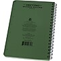 Rite In The Rain All-Weather 1-Subject Pocket Notebook, 4.88" x 7", Graph Ruled, 32 Sheets, Green (973)~#|#~A8C8621C-391F-4553-A43DD5EE9048E2DB_sc7