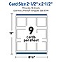 Avery Floral Design Matte Blank Card, White, 90/Pack (S00-EVM)~#|#~A8CC68C9-DA0B-4F69-BB7FD915060511F8_sc7