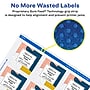 Avery Laser/Inkjet Multipurpose Labels, 1" x 1", Matte White, 1200 Labels/Pack (94103)~#|#~A8DB18B0-CDFF-4A8C-B10C7225879480B7_sc7