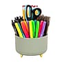 Staples 5-Compartment Rotating Plastic Desk Organizer, Sage Green (ST63866)~#|#~A8F4E2CA-A13B-47B0-BE1F0CC42D3D1A08_sc7