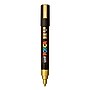 POSCA PC-5M Water Based Paint Marker, Medium Bullet Tip, Gold, 3/Pack (UBCPC5MGOLD-3)~#|#~A8F8E113-E293-4D27-A339A5CD6D8566DB_sc7