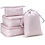 Bliss 4-Piece Polyester Packing Cube Set, Pink (SOAP0002)~#|#~A9110368-7F2F-4C65-9D03449DE5771F3D_sc7