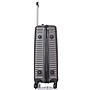 TUCCI TRAVOLA  3-Piece Hardside Luggage Set with Spinner Wheels, Charcoal Geometric (T0808-03PC-CHL)~#|#~A929F850-F28D-43DC-BBD4EE3477585FCC_sc7