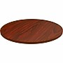 Lorell Essentials Series 36” 1” Thickness Round Table Top, Laminate, Mahogany (LLR87242)~#|#~A930BE3A-7C87-4163-B6E0AAF15BC8BDF4_sc7