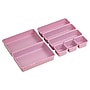 Staples 8-Piece Plastic Drawer Organizer Set, Dusty Pink (ST63890)~#|#~A94315F3-1BE3-47BB-B74BFCF42652DEB6_sc7
