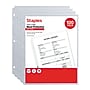 Staples Lightweight Sheet Protectors, 8.5" x 11", Clear – 100/Pack~#|#~A94C181B-C7DD-45A9-AA4ACC7996F85AF2_sc7