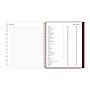 2027 Blue Sky Bespoke Letterpress Waterdrops Mulberry 8" x 10" Calendar Year Monthly Planner, Plastic Cover (161812)~#|#~A98834DC-7977-42B0-9601D932B29FAC67_sc7