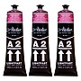 Chroma Atelier A2 Lightfast Acrylic Paint Tube, Quinacridone Red Violet Hue, 4 oz., 3/Bundle (CRM773-3)~#|#~A98838F0-033C-4D6D-AEB1C7EE04A23B70_sc7