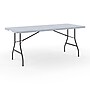 Staples® 6' x 30" Plastic Folding Table, White Granite (79157)~#|#~A99CC228-AE7C-4988-A2D608462BF82E8A_sc7