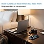 Uncaged Ergonomics Travel Power Strip with USB-C, 3 AC, 2 USB-C (20W), 1 USB-A, 3.4 ft Cord, Black~#|#~A9E5DA9D-DA13-4FB0-A92053982FD56227_sc7