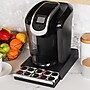 Mind Reader Plastic Coffee Pod Drawer Countertop Organizer, 30 Pod Capacity, Black (TRY30-BLK)~#|#~A9F5D62C-C20D-46DA-BF0948714D86428A_sc7