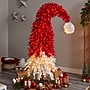 Nearly Natural 9' Holiday Red Santa Hat Christmas Tree with 600 LED Lights and 1992 Bendable Branches (T3275)~#|#~A9F80450-0B05-4033-942FF90250414D34_sc7