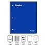 Staples Premium 1-Subject Notebook, 8" x 11", Graph Ruled, 100 Sheets, Blue (ST58323)~#|#~A9F99022-B31F-4F61-A99F5DA874DC73EC_sc7