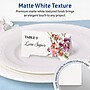 Avery Arched Tent Cards , 2-1/16" x 3.75", Matte, 100 Labels/Pack (95325)~#|#~AA0048A3-4078-42FF-A949A69583B1D7C8_sc7