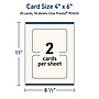 Avery Matte General Use Blank Cards, Ivory, 20/Pack (95345)~#|#~AA0329CF-DA88-4262-99661BE3EE687A56_sc7