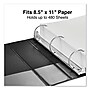 Universal 2" 3-Ring Non-View Binders, D-Ring, Black (UNV20781)~#|#~AA077503-EF81-4584-BA5B5C3152FB7C7D_sc7