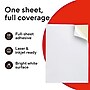 Staples Shipping Labels, 8.5" x 11" Full‑Sheet Labels, White, Laser & Inkjet Compatible, Jam‑Free Adhesive Sheets, 100/Box~#|#~AA1225A5-83E1-4A5D-BA8D1ABAF3C71017_sc7