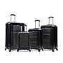 InUSA Pilot 4-Piece Hardside Spinner Luggage Set, TSA Checkpoint Friendly, Coal (IUPILSMLXL-COA)~#|#~AA2C739B-7738-4B2E-A5B77E800E3094F2_sc7