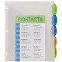Avery Style Edge Insertable Plastic Dividers with Pocket, 5 Tabs, Multicolor (11292)~#|#~AA2E5A1A-7E52-4D65-AE32B4DFFAED70DD_sc7