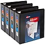 Avery Heavy Duty 4" 3-Ring View Binders, One Touch EZD Ring, Black 4/Pack (79604)~#|#~AA4E75EC-5648-449A-AC89C651982897EE_sc7