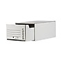 Heavy-Duty Storage Box Drawer, Legal Size, White, 6/Carton (UNV85301)~#|#~AA529B20-09D2-497A-9DFDE05D677CA9E0_sc7