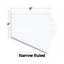Staples 4" x 6" Index Cards, Lined, White, 500/Pack (TR50989)~#|#~AA6E3FC3-85E6-4A73-B078A26CB1F4D6DD_sc7