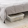 Iris 40 Quart Store and Slide Storage Container with Lid, Plastic, Gray (500229)~#|#~AA6EECB9-8F18-433C-B089282D03EDE21F_sc7