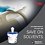 WypAll PowerClean WetTask Fabric Cleaning Wipers, 9" x 5.8", White, 250 Sheets/Roll, 6/Carton (KCC53850)~#|#~AA7E7B8C-1557-4B71-9CEAF6215189F095_sc7