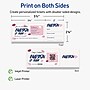 Avery Rectangle Integrated Cards, Matte White, 80/Pack (19479399868)~#|#~AA8BFE35-83AE-44DF-AC4818AAA56230EE_sc7