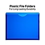 Staples Moisture Resistant File Pockets, Letter Size, Assorted Colors, 10/Pack (TR18372)~#|#~AAAAEE13-50B5-435E-8D1D15DE2AC59E47_sc7