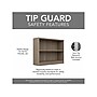 Bush Furniture Universal 30"H 2-Shelf Bookcase with Adjustable Shelf, Ash Gray Laminated Wood (WL12426)~#|#~AAB1E619-4601-4F9C-97F4684B52BABEB0_sc7