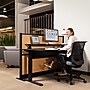 Luxor Beechwood 2-Panel Room Divider, 48"H x 70"W, Beech Grain (PPWL013)~#|#~AAB20CBB-6A0A-418C-813BC68503DBFD69_sc7