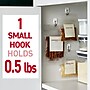 Command Small Wire Hooks, 0.5 lb., White, 3/Pack (17067ES)~#|#~AAC1C9BC-80E0-4938-B4442FC83D5AB5BC_sc7