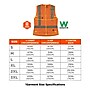 Ergodyne GloWear 8247ZW-S High Visibility Women’s Surveyor Vest, ANSI Class R2 Orange, Large (22474)~#|#~AAD62434-029B-4221-A0551489C608E9C2_sc7