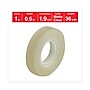 Universal Invisible Clear Tape, 0.5" x 36 yds., 1" Core (UNV81236)~#|#~AADD7FE2-C70D-4E5B-B2B964A3AFBADE10_sc7