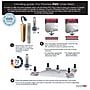 Floortex Advantagemat Chair Mat with Lip, 45" x 53", Designed for Low-Pile Carpet, Black Vinyl (FR114553LLBV)~#|#~AAE159FA-C63E-4BD4-93FC7B4B0B90E4DB_sc7