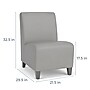 Lesro Ravenna Vinyl Guest Chair, Armless, Patriot Plus Imperial Blue/Brushed Steel (RV1102.FBS-01PPIB)~#|#~AAF02B71-DEA2-4F9C-88E4AEACE6EAF510_sc7