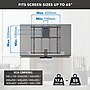 Mount-It! Pull Down Articulating Fireplace TV Mount for 42" to 80" TVs (MI-384)~#|#~AB2CD991-1B8C-461E-90B5A212E84D675E_sc7