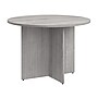 Bush Business Furniture 42W Round Conference Table with Wood Base, Platinum Gray (99TB42RPG)~#|#~AB31BB29-DBD6-4001-A9FC37F1DDA537FA_sc7