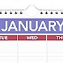 2027 AT-A-GLANCE 15.5" x 22.75" Monthly Wall Calendar, White/Purple (PM3-28-27)~#|#~AB33EC5B-E3C7-4D4B-87FE657703D8C002_sc7