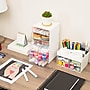 Mind Reader 7-Compartment Plastic Craft Organizer, White, 2/Set (MSORG-WHT)~#|#~AB3F60A1-2968-4978-9FC64EE9DA069656_sc7