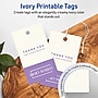 Avery 3-1/2" Blank Price & Merchandise Tags, Ivory, 200/Pack (95322-MIT25)~#|#~AB4059A8-F058-4254-A583BDECAB2B446B_sc7