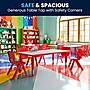 Flash Furniture Wren Rectangular Activity Table, 23.625" x 47.25", Height Adjustable, Red/Gray (YU060RECTBLRD)~#|#~AB607F03-C5CB-411A-8A2A2EBF43DAD4D5_sc7