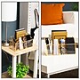 Mind Reader 4-Compartment Glass Desktop Organizer, Gold (3GORG-GLD)~#|#~AB62CECD-5371-4000-89261E2EC4CEE1EE_sc7