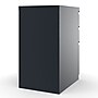 Staples 3-Drawer Vertical File Cabinet, Locking, Letter, Black, 19.88"D (24874D)~#|#~AB6EF5E6-DDD6-41EC-981AFB38431B956C_sc7