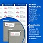 Avery Repositionable Inkjet Shipping Labels, 3-1/3" x 4", White, 6 Labels/Sheet, 25 Sheets/Box (58164)~#|#~AB71241D-0EE1-4467-9A919A53AD9C2409_sc7