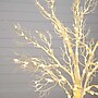 Nearly Natural 4' Pre-Lit Artificial Twig Tree, 160 Lights in Stand, White (T4924)~#|#~AB71598F-2862-469B-9340C7C226410DAF_sc7