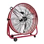 Vie Air 24" Commercial Floor Drum Fan, 3 Speed, Red (937115045M)~#|#~AB7A5FD2-2DE3-4D64-B0D9BFFDCEDA57F9_sc7