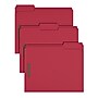 Staples Reinforced Classification Folder, 3/4″ Expansion, Letter Size, Red Pressboard, Durable Construction, 50/Pack~#|#~AB7E25A8-7C3A-4B73-B3D2FD22F16D14FD_sc7