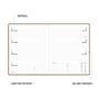 2027 Blue Sky Bespoke Letterpress Boothcloth 8" x 10" Calendar Year Weekly & Monthly Standard Planner, Faux Leather Cover~#|#~AB9C9DC3-E50F-4DA9-94558E547E7A8CA4_sc7